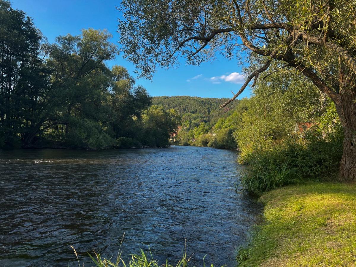 Schlossberg Apartments & Garten In Der Natur & Unweit Vom "Thueringer Meer" Unterwellenborn 外观 照片